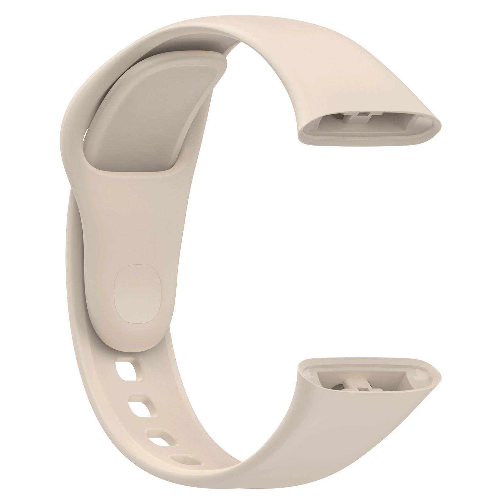 Pasek Bizon Strap Watch Dots do Xiaomi Redmi Watch 3 Beżowy