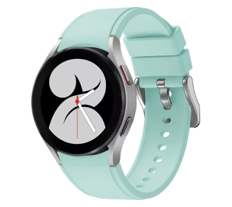 Pasek Bizon Strap Watch Silicone Pro do Galaxy Watch 20mm Turkusowy