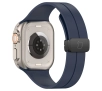Pasek Bizon Strap Watch Silicone L do Apple Watch 44/45/46/49mm Granatowy