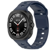 Bizon Strap Watch Silicone G do Galaxy Watch Ultra 47mm Granatowy