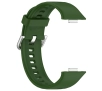 Pasek Bizon Strap Watch Silicone Pro SR do Huawei Watch Fit 3 Ciemno-zielony