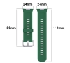 Pasek Bizon Strap Watch Silicone Pro SR do Huawei Watch Fit 3 Ciemno-zielony