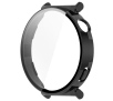 Nakładka na tarczę Bizon ze szkłem do Huawei Watch GT 5 41mm Czarny matowy