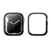 Nakładka na tarczę Bizon ze szkłem do Apple Watch 9/8/7 41mm Czarny