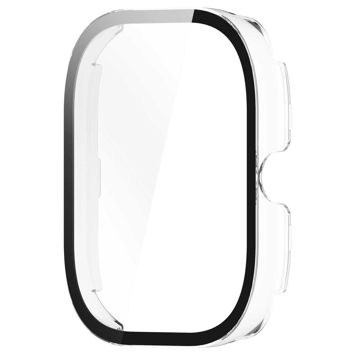 Nakładka na tarczę Bizon ze szkłem do Xiaomi Redmi Watch 4 Przezroczysty