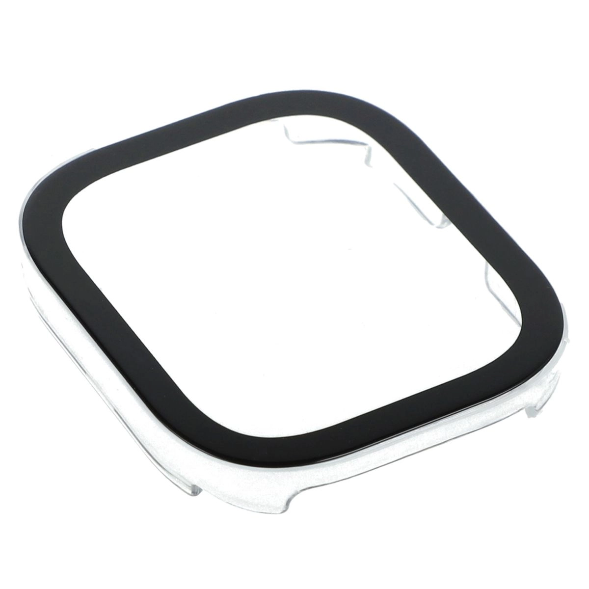 Nakładka na tarczę Bizon ze szkłem do Xiaomi Redmi Watch 4 Przezroczysty