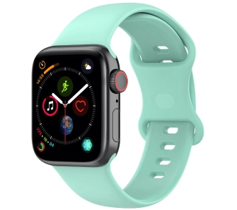 Pasek Bizon Strap Watch Silicone S do Apple Watch 38/40/41/42mm Miętowy