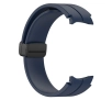 Pasek Bizon Strap Watch Silicone L do Galaxy Watch FE/7/6/6 Classic/5/5 Pro/4/4 Classic Granatowy