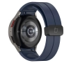 Pasek Bizon Strap Watch Silicone L do Galaxy Watch FE/7/6/6 Classic/5/5 Pro/4/4 Classic Granatowy