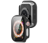 Bizon ze szkłem do Apple Watch 10/11 46mm Czarny