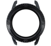 Nakładka na tarczę Bizon ze szkłem do Xiaomi Watch S3 47mm Czarny