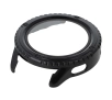 Nakładka na tarczę Bizon ze szkłem do Xiaomi Watch S3 47mm Czarny