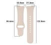 Pasek Bizon Strap Watch Dots do Xiaomi Redmi Watch 3 Active Beżowy