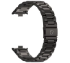 Bransoleta Bizon ze stali nierdzewnej Aura do Xiaomi Smart Band 9 Pro/8 Pro / Redmi Watch 5/4 Czarny