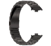 Bransoleta Bizon ze stali nierdzewnej Aura do Xiaomi Smart Band 9 Pro/8 Pro / Redmi Watch 5/4 Czarny