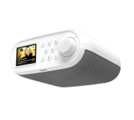 Hama DIR400 Radio FM, DAB, Internetowe Wi-Fi Bluetooth Biało-szary