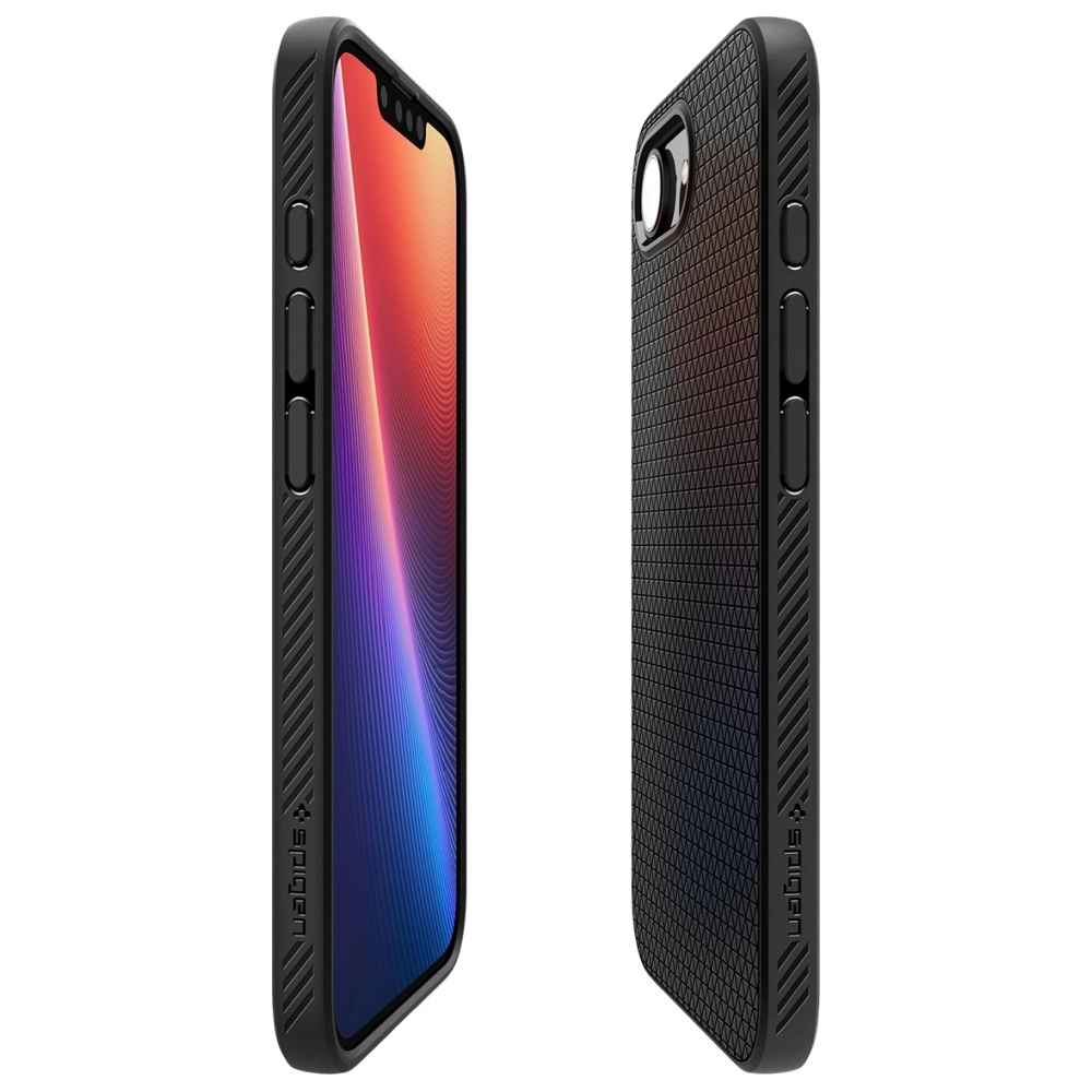 Etui Spigen Liquid Air do iPhone 16e Czarny