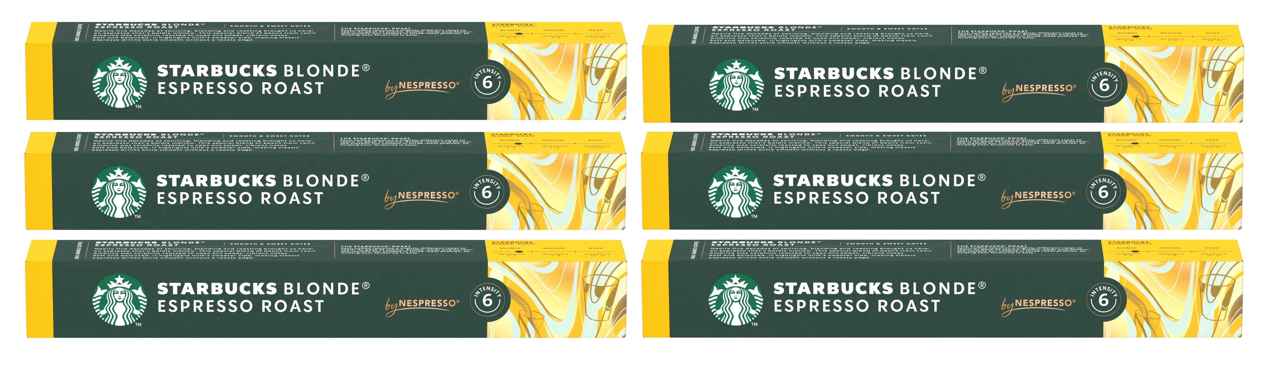 Kapsułki Starbucks Nespresso Blonde Espresso Roast 60szt.