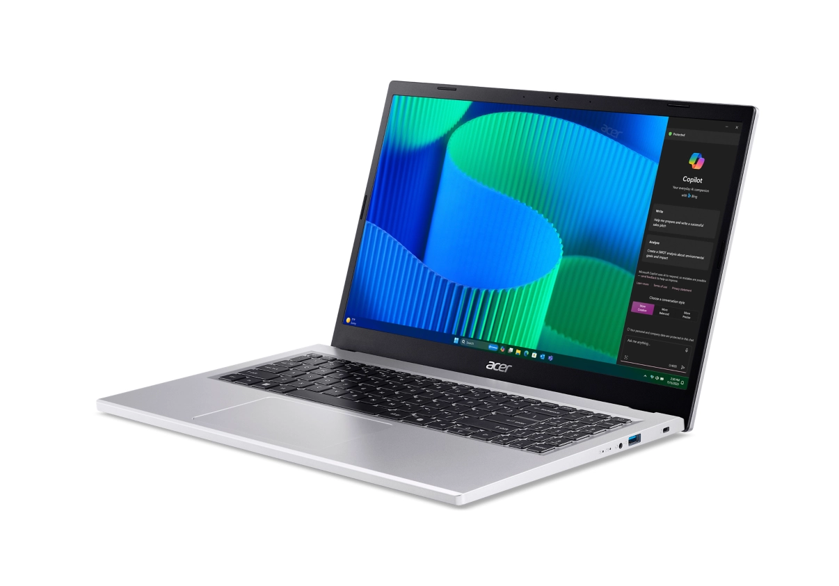 Laptop Acer Extensa 15 EX215-57-TCO 15,6" i5-1334U 16GB RAM 512GB Dysk SSD Win11 Srebrny