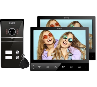 Wideodomofon Eura-Tech Eura VDP-80C5 Czarny