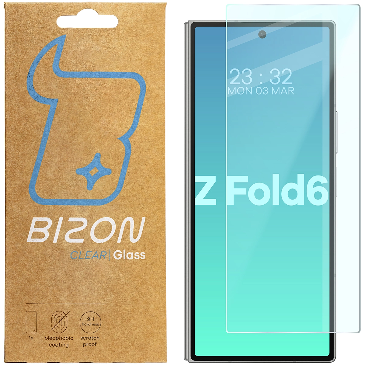 Szkło hartowane Bizon Clear 2 do Galaxy Z Fold6