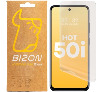 Folia ochronna Bizon matowa Film Sun do Infinix Hot 50i 2 sztuki