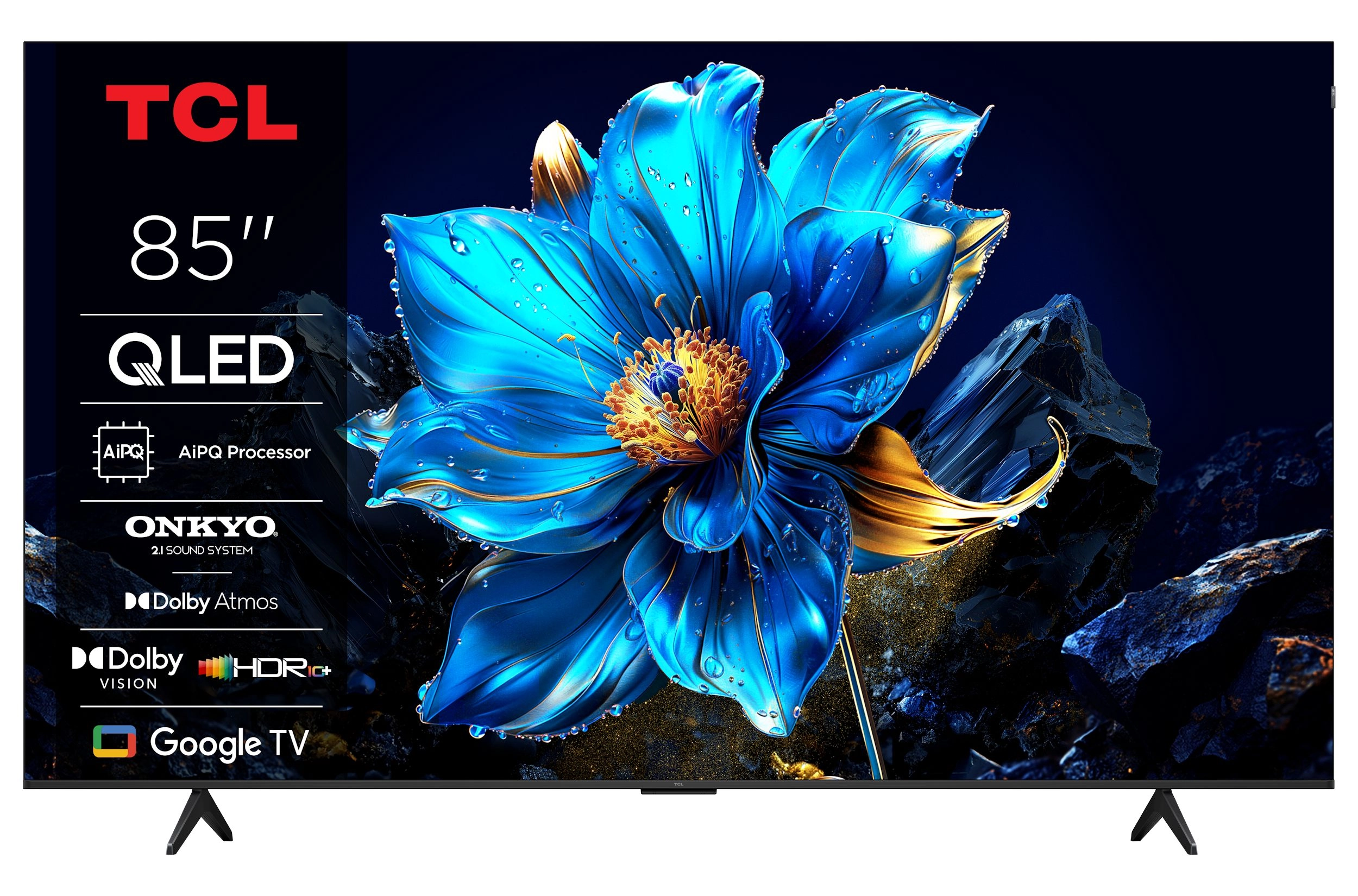 Telewizor TCL 85P7K 85" QLED 4K Google TV Dolby Vision Dolby Atmos HDMI 2.1 DVB-T2