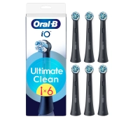 Oral-B  iO Ultimate Clean Black 6szt.
