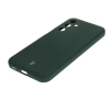 Etui Bizon Silikonowe Soft do Galaxy M35 5G Ciemnozielony