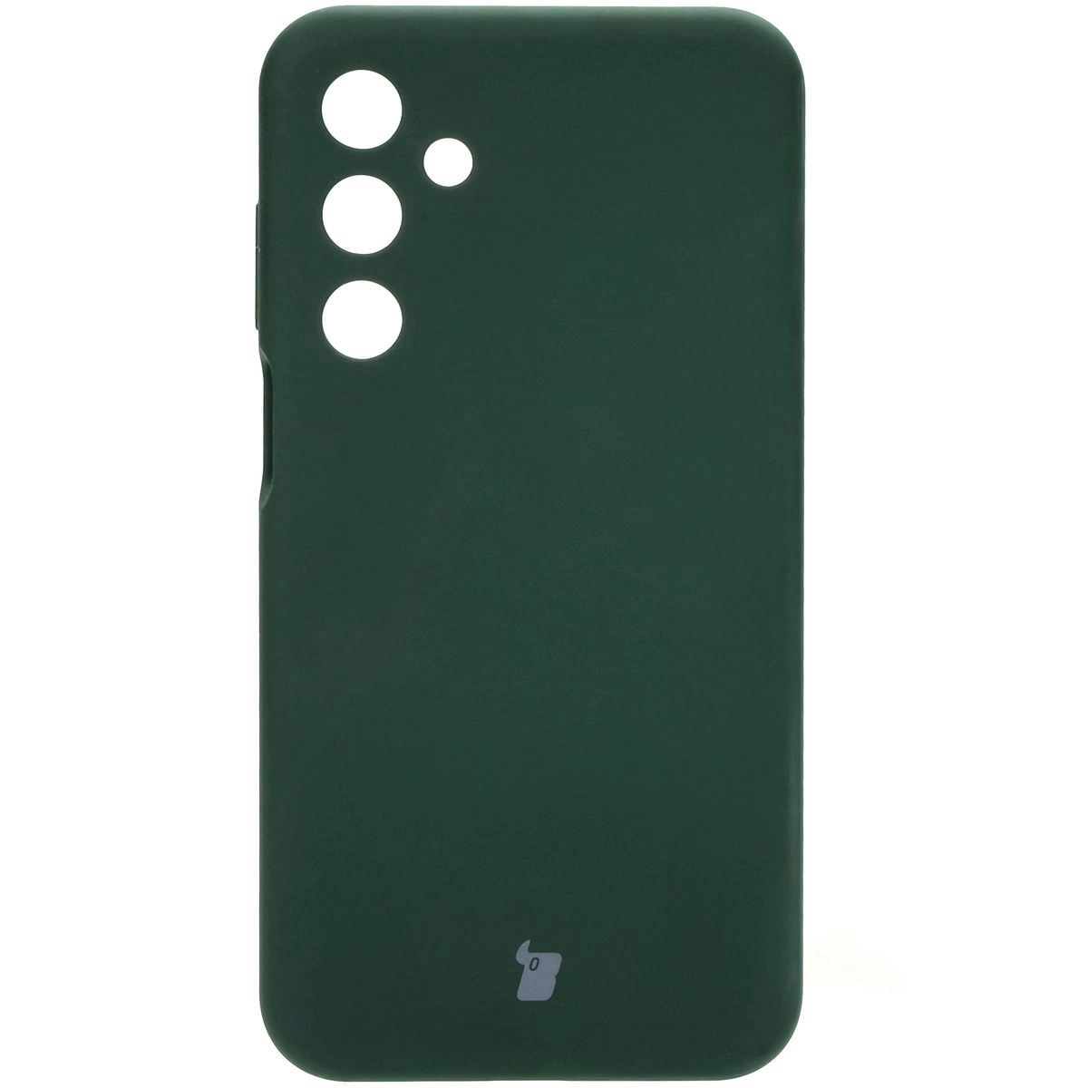 Etui Bizon Silikonowe Soft do Galaxy M35 5G Ciemnozielony