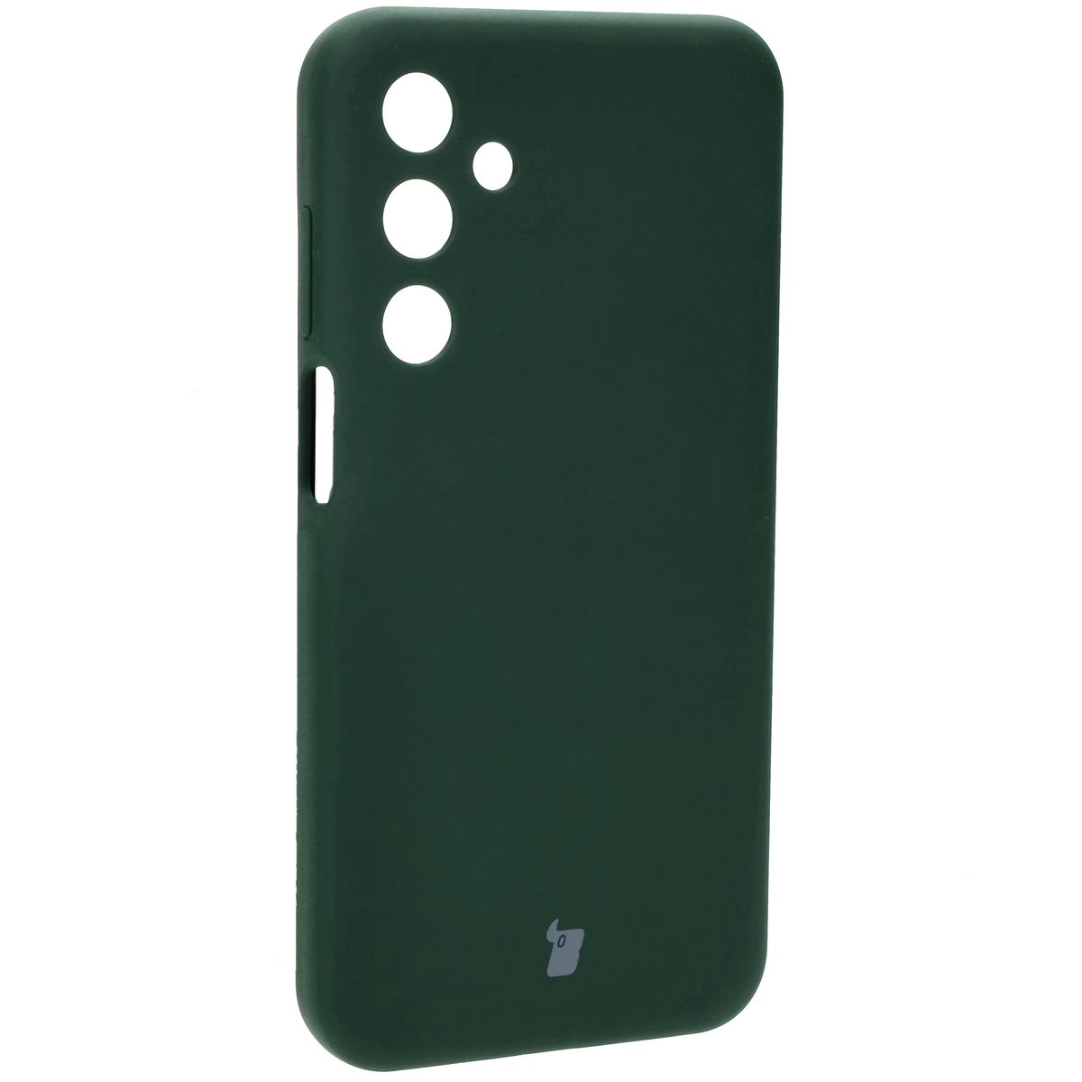 Etui Bizon Silikonowe Soft do Galaxy M35 5G Ciemnozielony