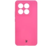 Etui Bizon Silikonowe Soft do Xiaomi 14T Pro Neonowo-różowy