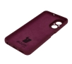 Etui Bizon Silikonowe Soft do Realme C67 4G Ciemno-fioletowy