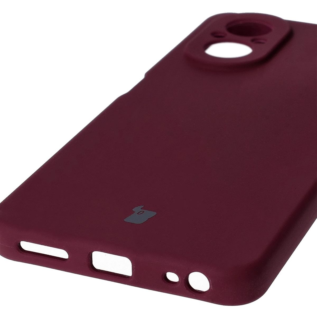 Etui Bizon Silikonowe Soft do Realme C67 4G Ciemno-fioletowy