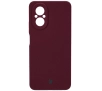 Etui Bizon Silikonowe Soft do Realme C67 4G Ciemno-fioletowy
