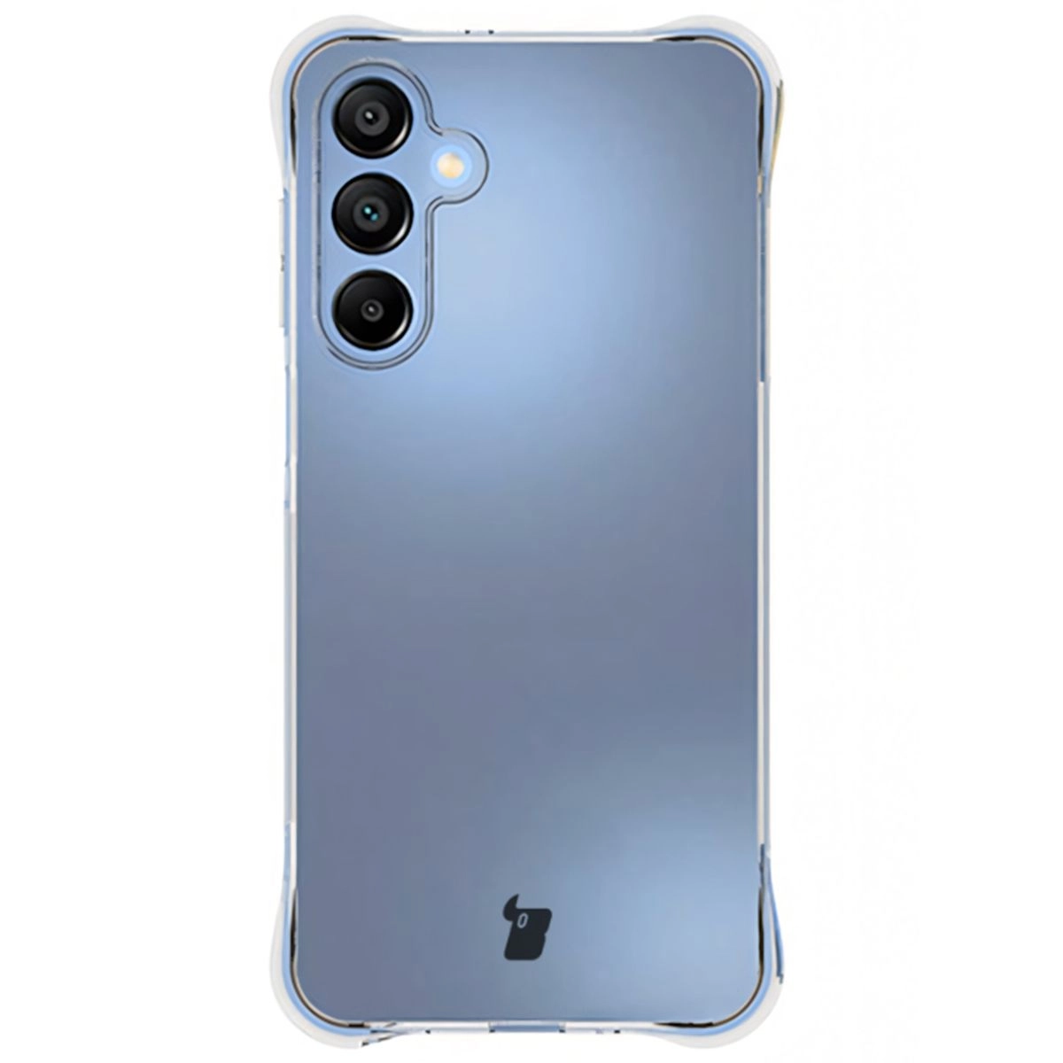 Etui Bizon Elastyczne Salpa do Galaxy A16 4G/5G Przezroczysty