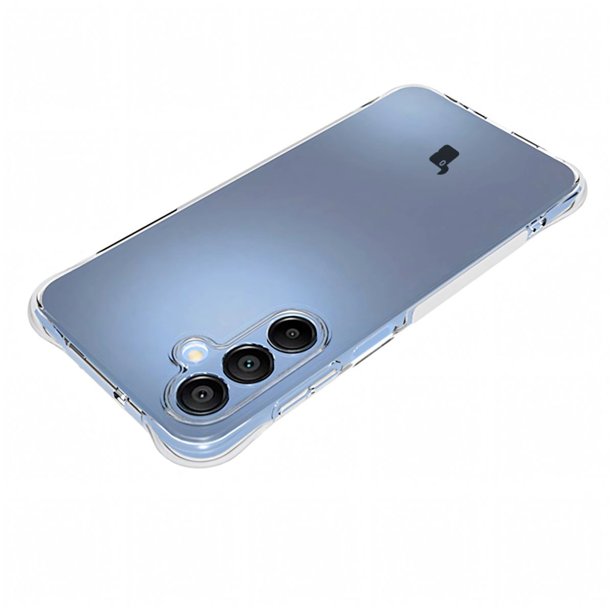 Etui Bizon Elastyczne Salpa do Galaxy A16 4G/5G Przezroczysty