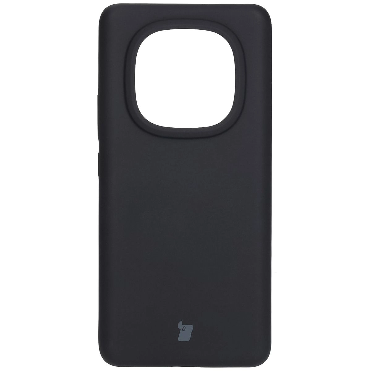 Etui Bizon Silikonowe Soft do Xiaomi Redmi Note 14 Pro Plus 5G Czarny
