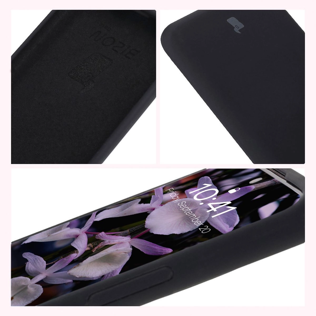 Etui Bizon Silikonowe Soft do Xiaomi Redmi Note 14 Pro Plus 5G Czarny