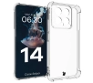 Etui Bizon Elastyczne Salpa do Xiaomi 14 Przezroczysty