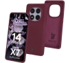 Etui Bizon Silikonowe Soft do Xiaomi Redmi Note 14 Pro 5G/Poco X7 Ciemno-fioletowy