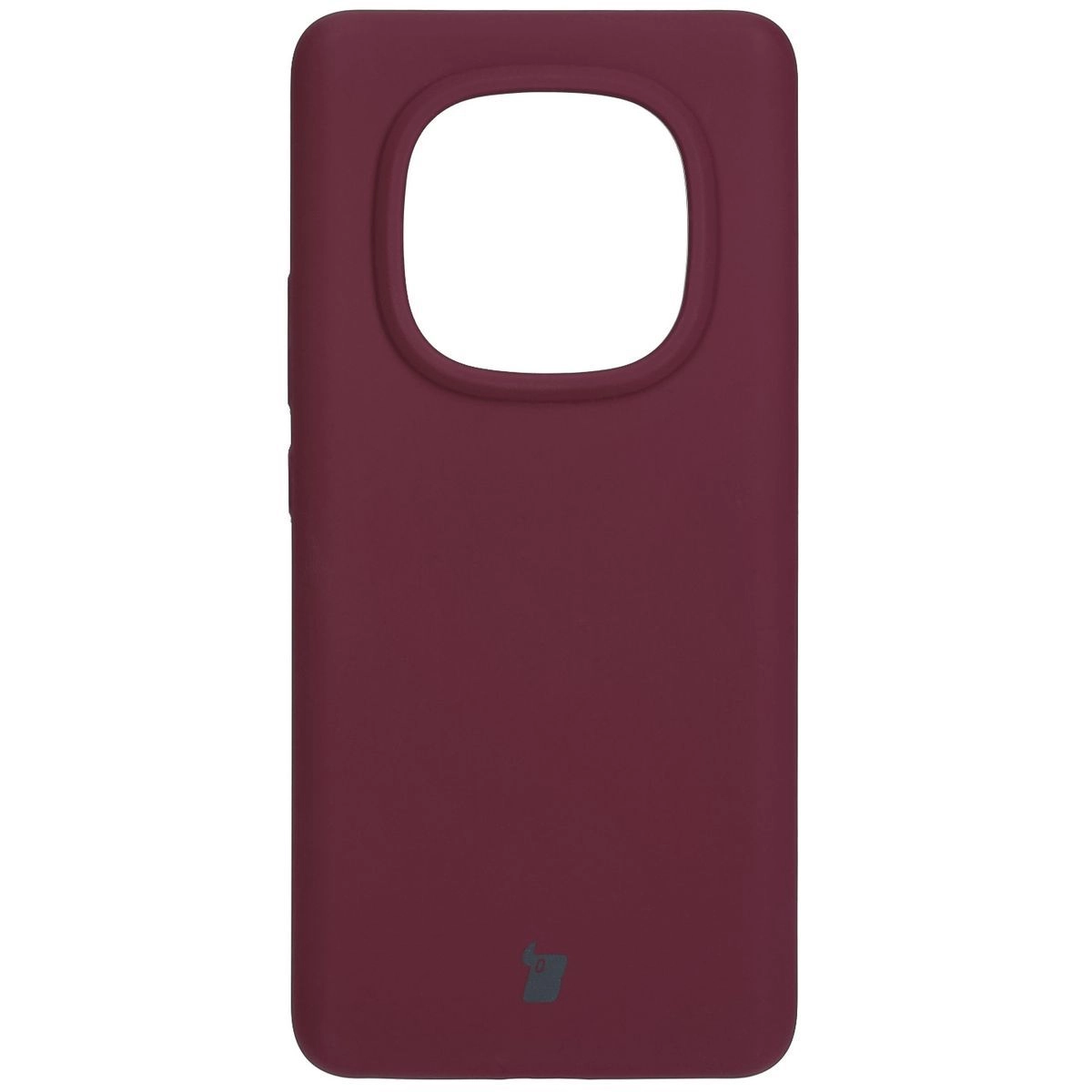 Etui Bizon Silikonowe Soft do Xiaomi Redmi Note 14 Pro 5G/Poco X7 Ciemno-fioletowy
