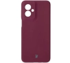 Etui Bizon Silikonowe Soft do Motorola Moto G55 5G Ciemno-fioletowy