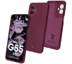 Etui Bizon Silikonowe Soft do Motorola Moto G55 5G Ciemno-fioletowy