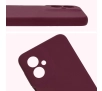 Etui Bizon Silikonowe Soft do Motorola Moto G55 5G Ciemno-fioletowy
