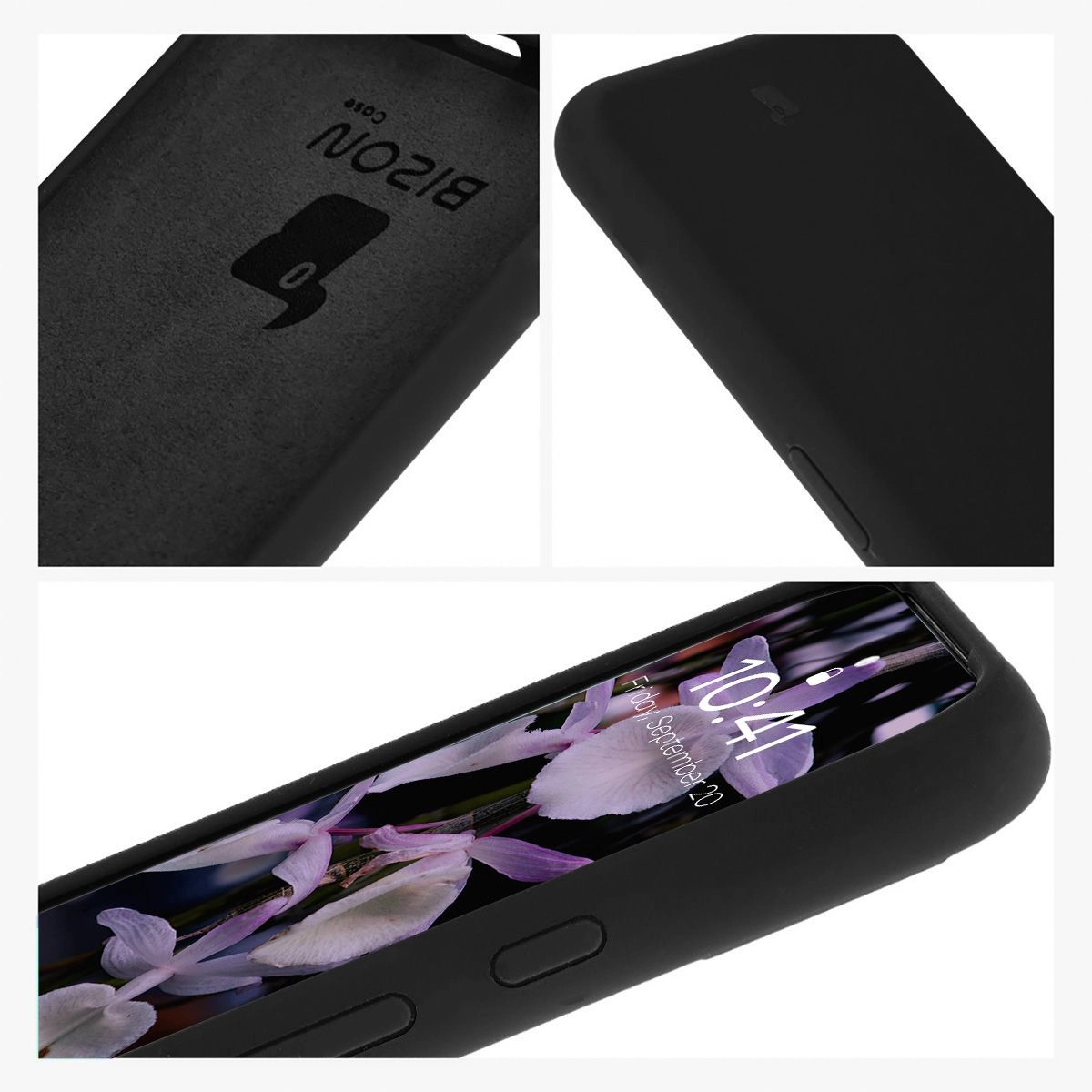 Etui Bizon Silikonowe Soft do Google Pixel 8a Czarny
