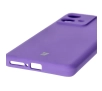 Etui Bizon Silikonowe Soft do Motorola Edge 40 Neo głęboki fiolet
