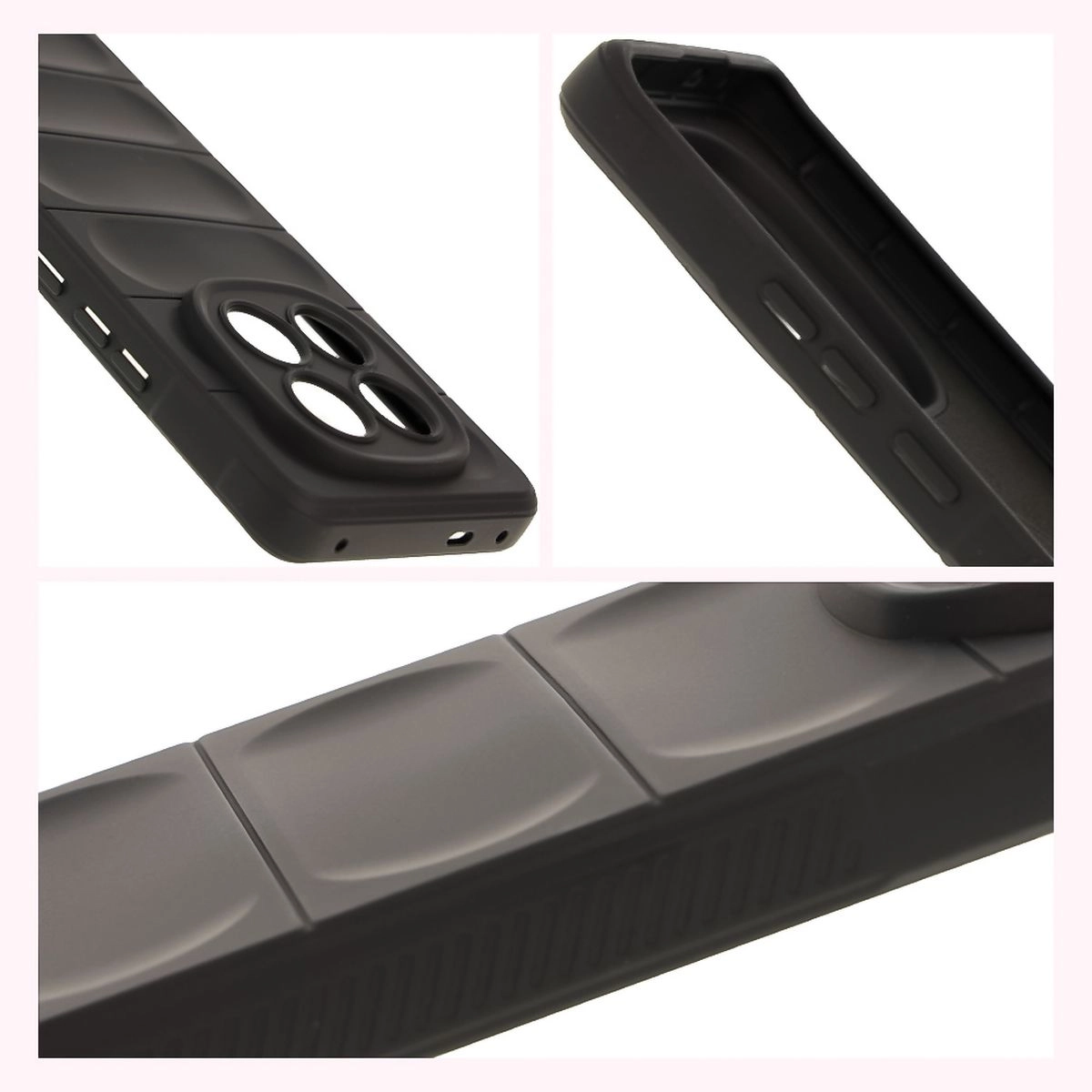 Etui Bizon Tur do Xiaomi Redmi Note 14 Pro Plus 5G Czarny