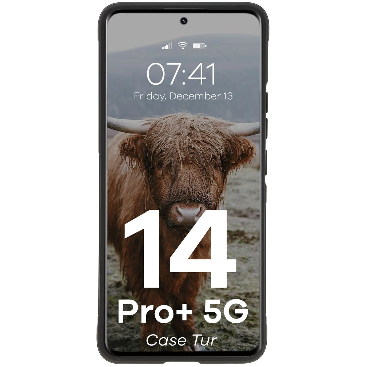 Etui Bizon Tur do Xiaomi Redmi Note 14 Pro Plus 5G Czarny