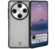 Bizon Angelo do Oppo Find X8 Pro Przydymione z czarną ramką